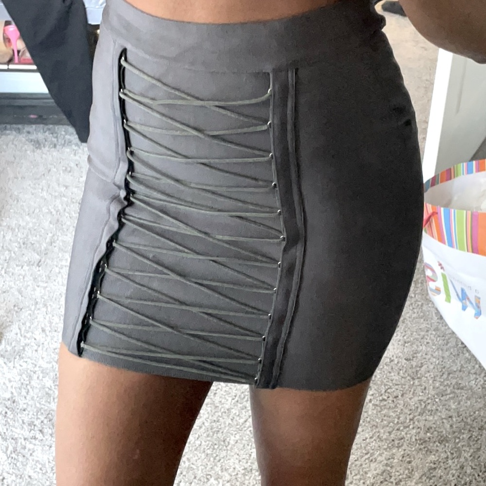 Grey skirt